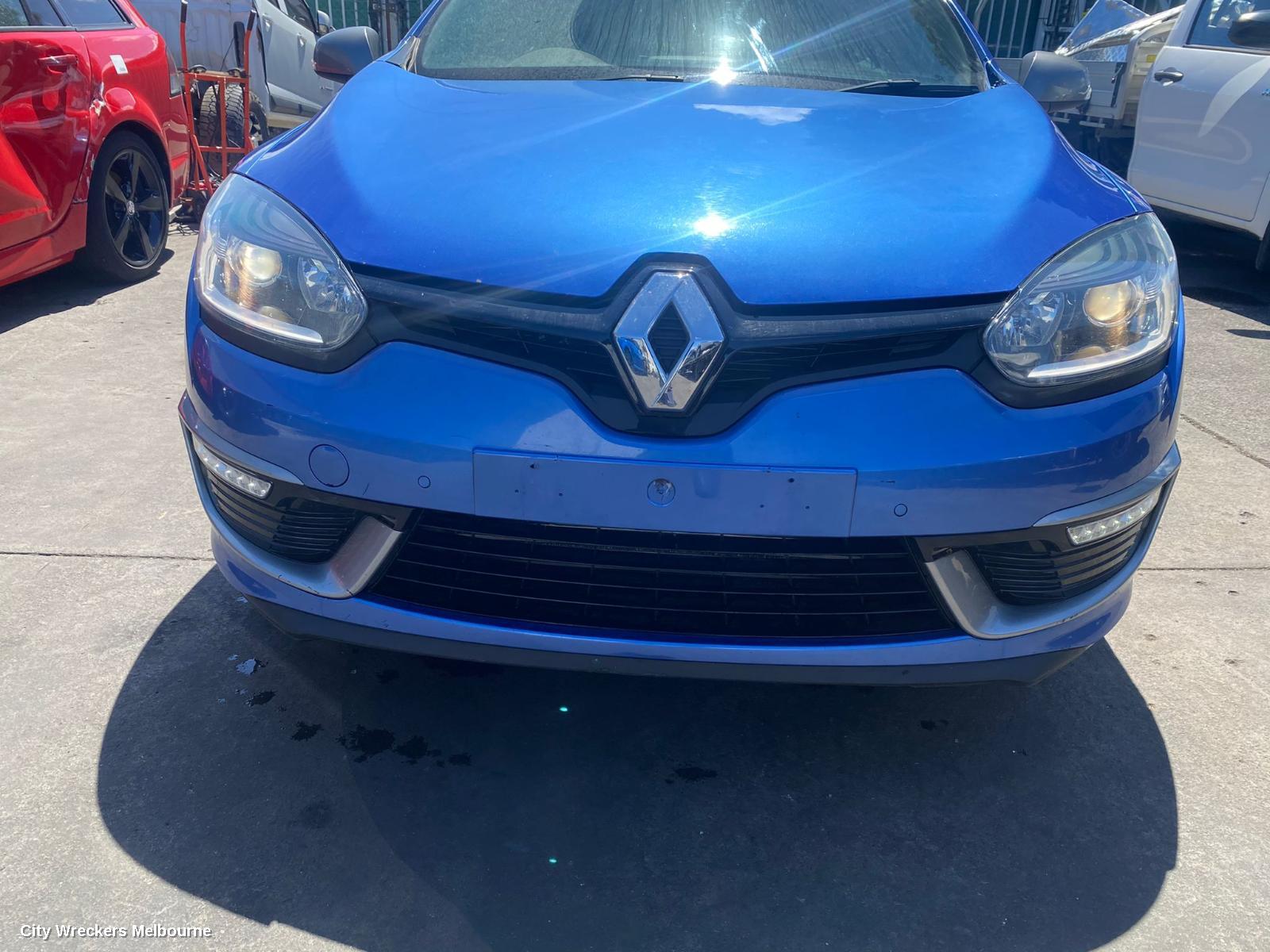 RENAULT MEGANE FRONT BUMPER, X32/B95, 5DR HATCH, GT-LINE, 07/2013 - 06/2014