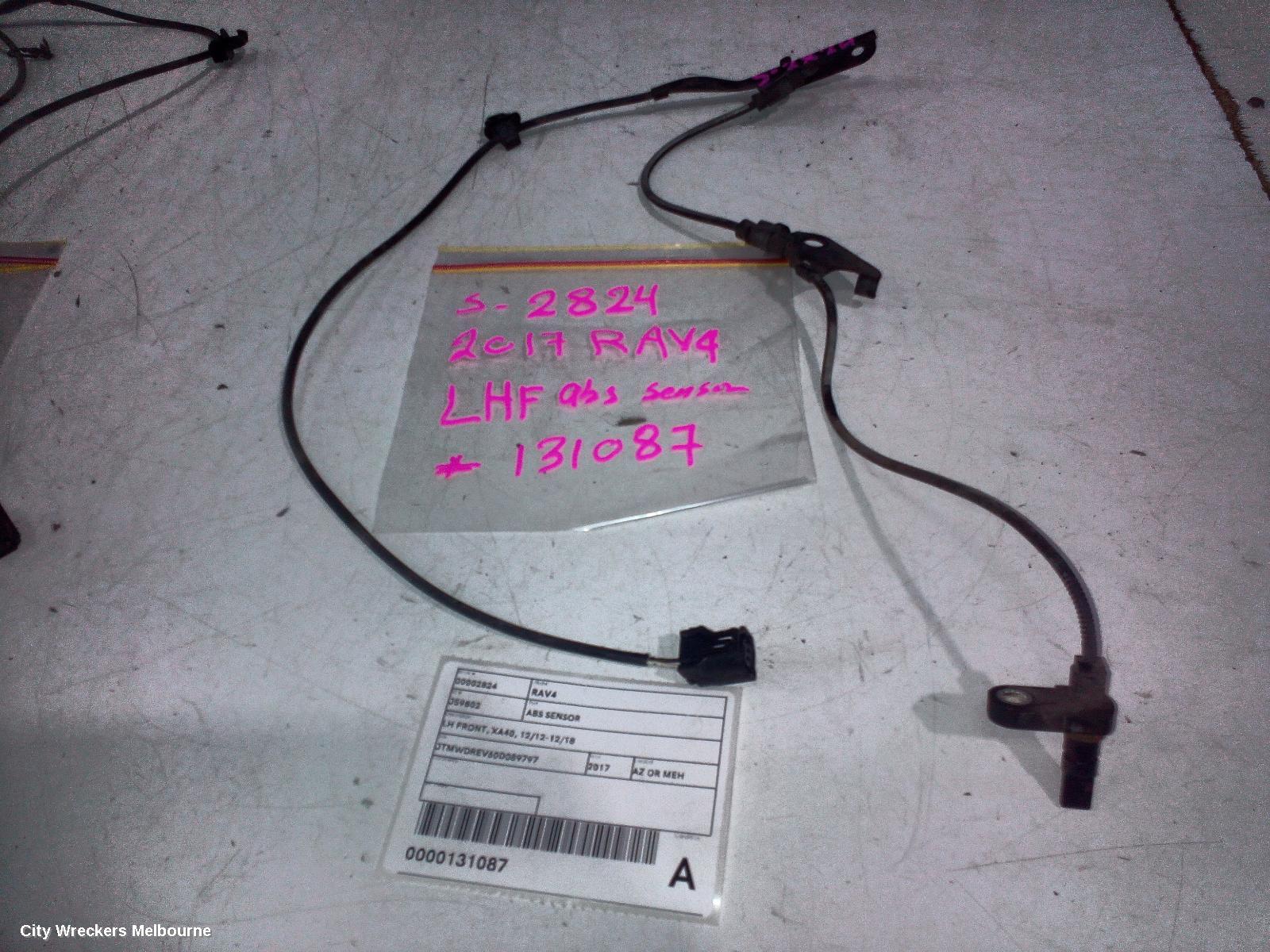 TOYOTA RAV4 ABS SENSOR, LH FRONT, XA40, 12/2012 - 12/2018