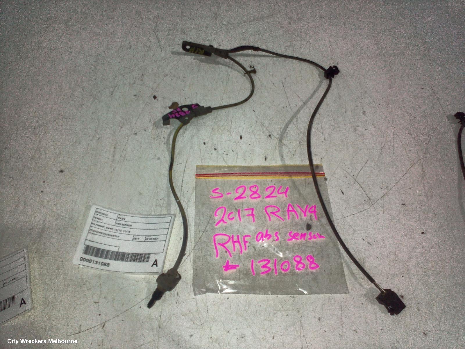 TOYOTA RAV4 ABS SENSOR, RH FRONT, XA40, 12/2012 - 12/2018