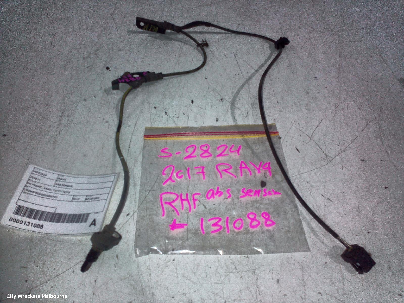TOYOTA RAV4 ABS SENSOR, RH FRONT, XA40, 12/2012 - 12/2018