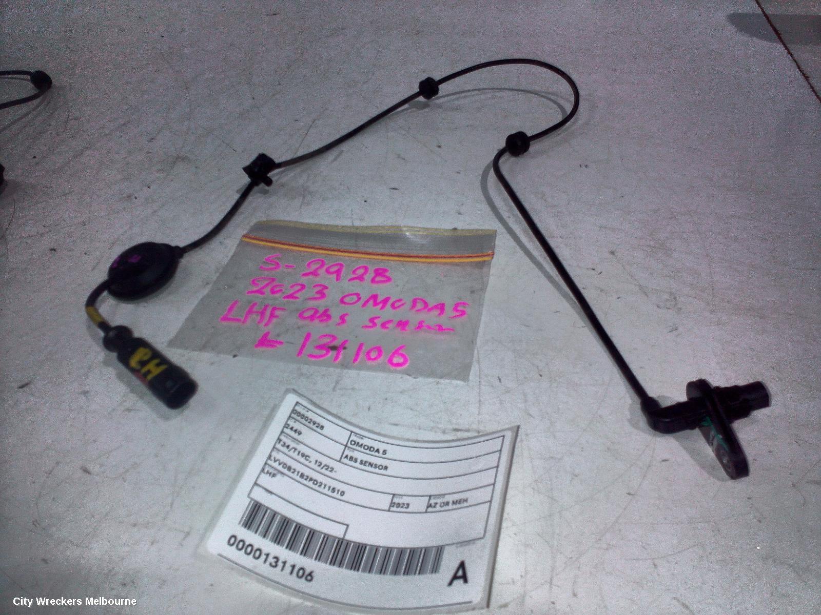 CHERY OMODA 5 ABS SENSOR, T34/T19C, 12/2022 ONWARDS