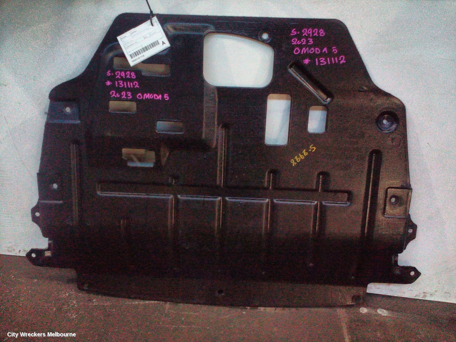 CHERY OMODA 5 LOWER ENGINE SPLASH TRAY, T34/T19C, 12/2022 ONWARDS