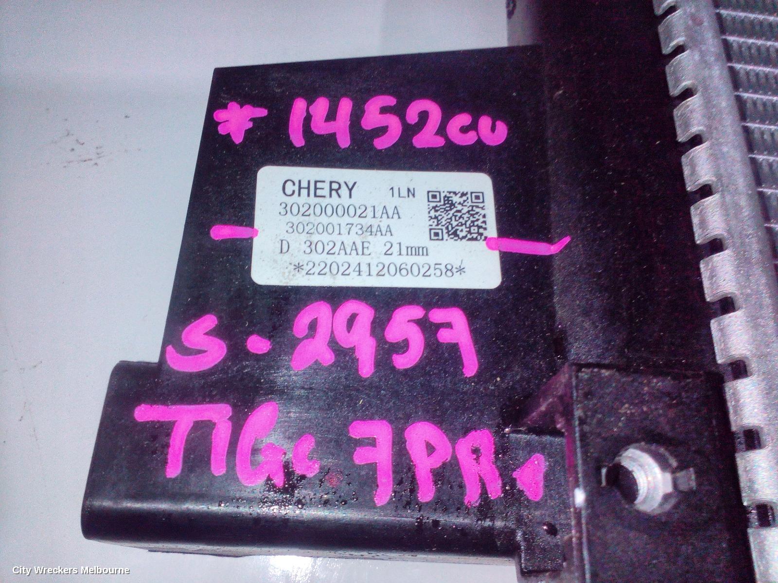 CHERY TIGGO 7 PRO RADIATOR, T32, PETROL, 1.6, TURBO, 05/2023 ONWARDS
