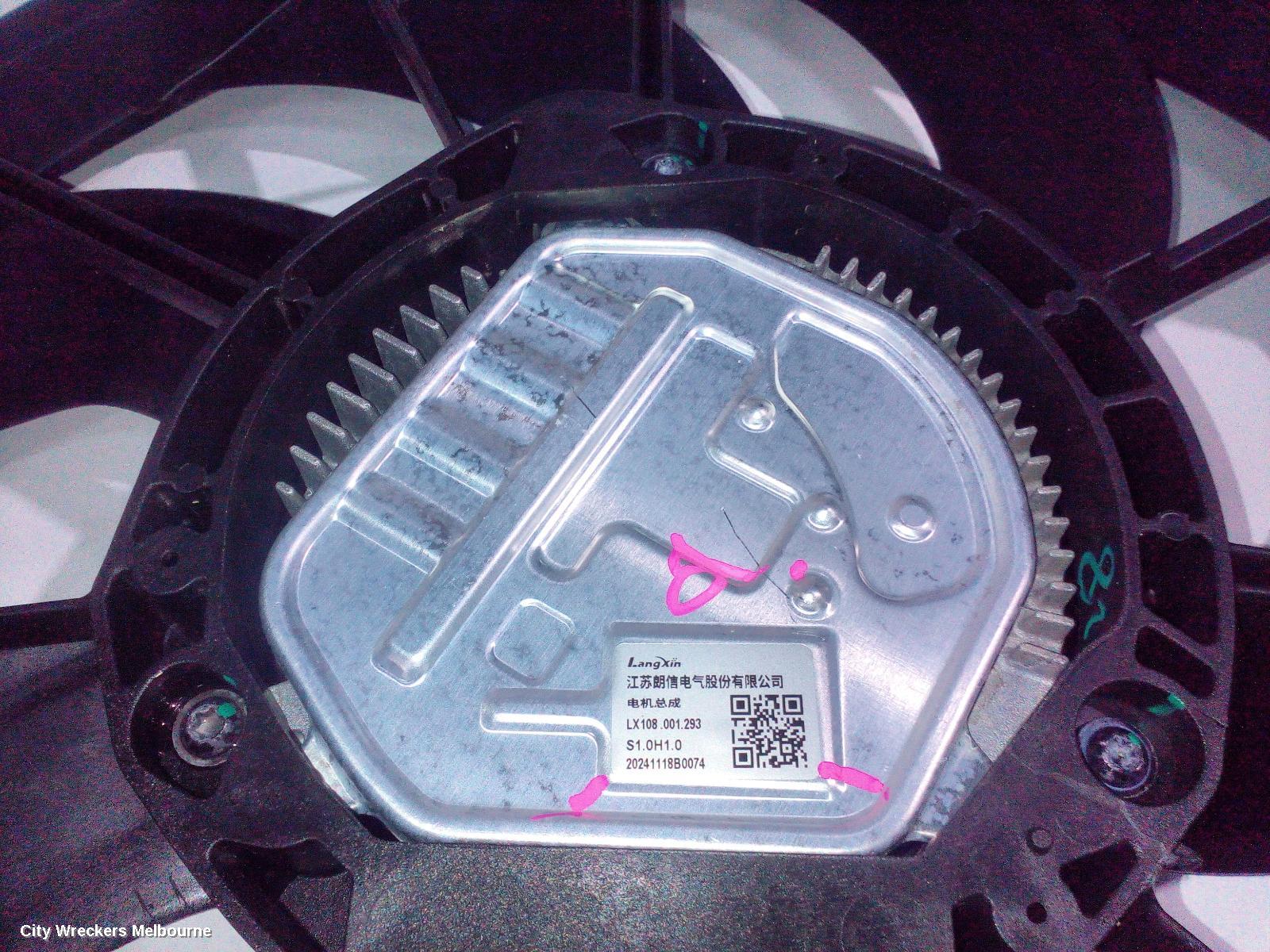 CHERY TIGGO 7 PRO FAN, T32, RADIATOR FAN, PETROL, 1.6, TURBO, 05/2023 ONWARDS