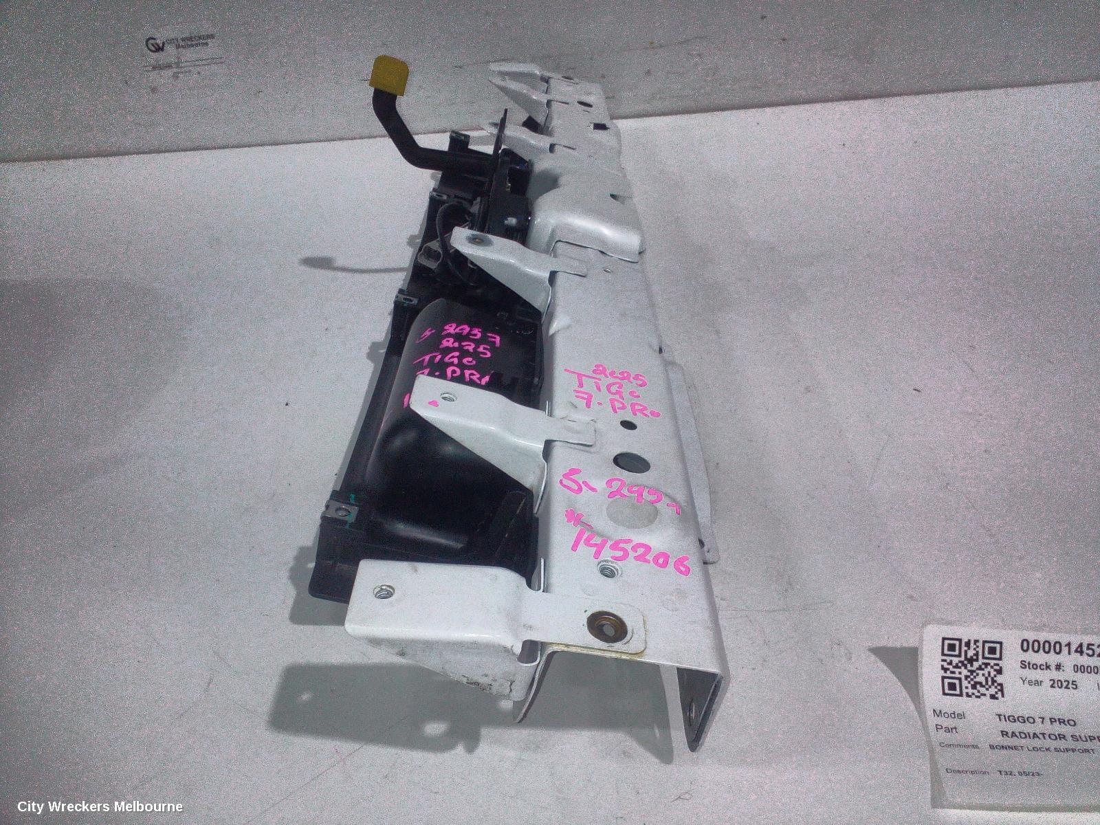 CHERY TIGGO 7 PRO RADIATOR SUPPORT, T32, 05/2023 ONWARDS