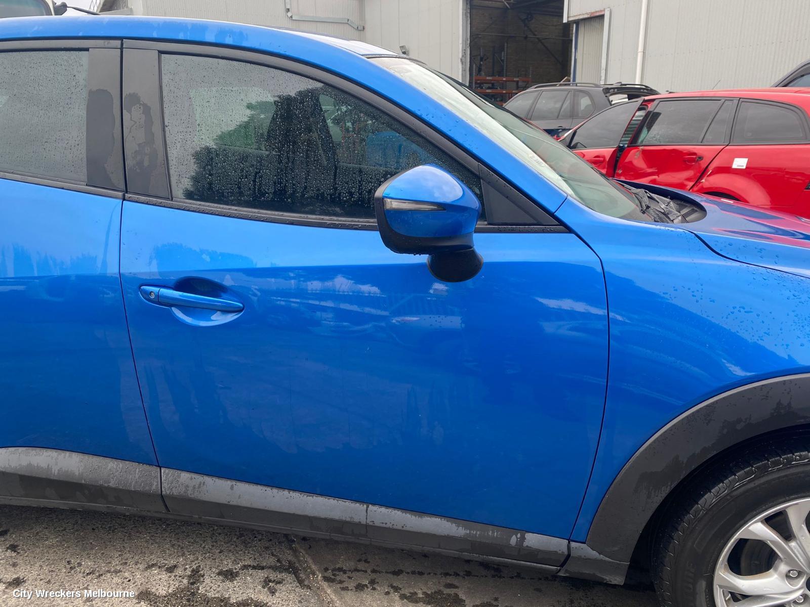 MAZDA CX3 RIGHT REAR DOOR, DK, 03/2015 ONWARDS