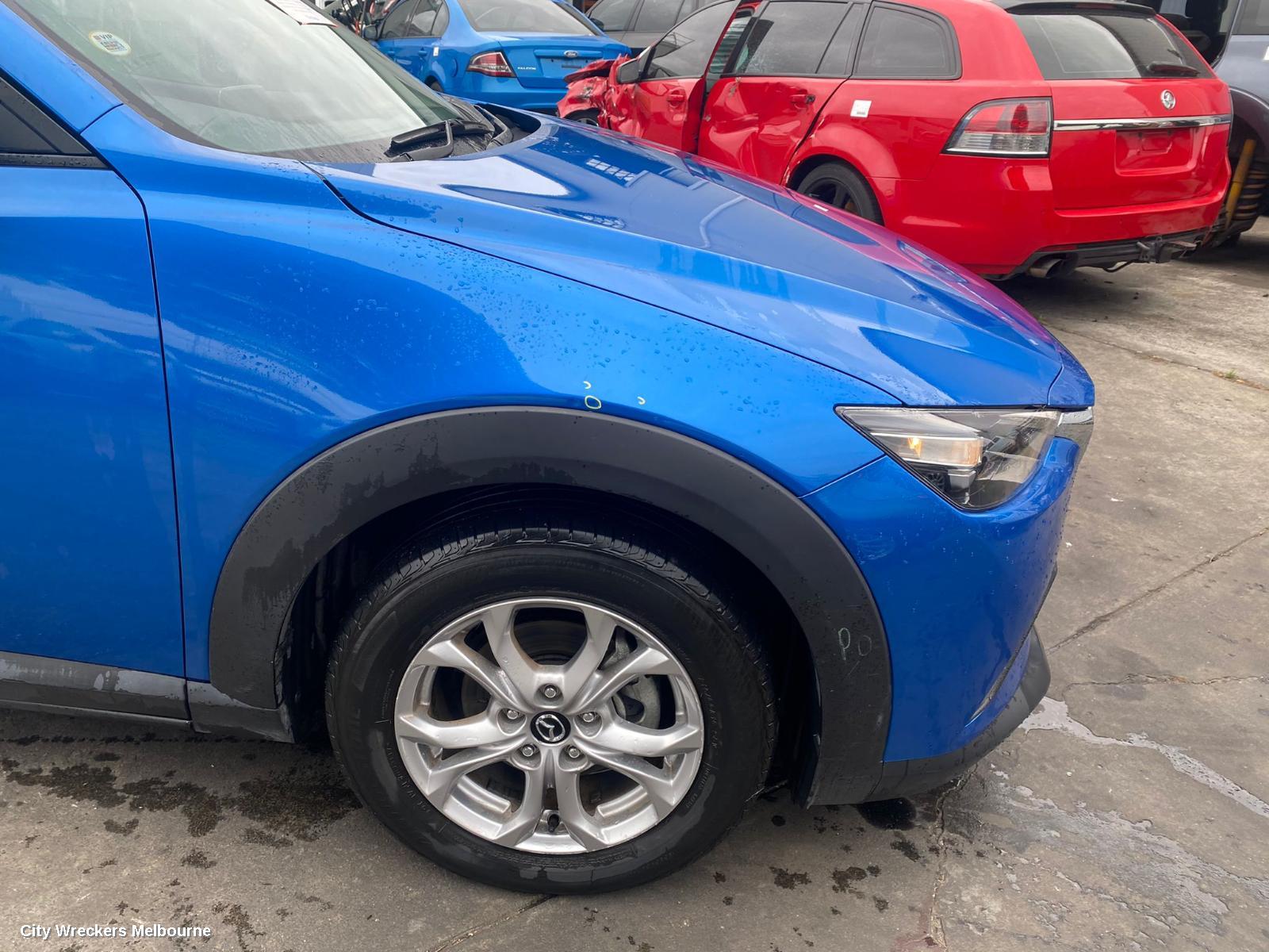 MAZDA CX3 SUNVISOR, DK, RH SIDE, 03/2015 ONWARDS