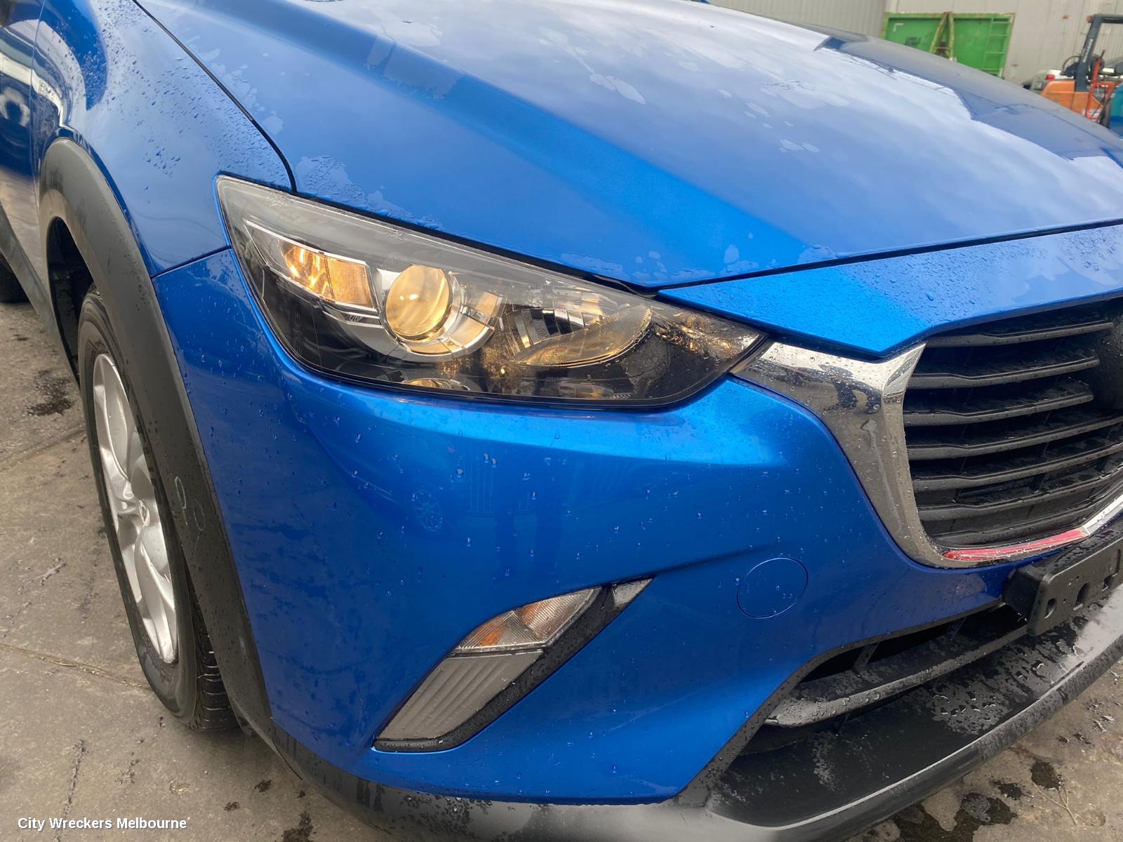 MAZDA CX3 RIGHT REAR DOOR, DK, 03/2015 ONWARDS
