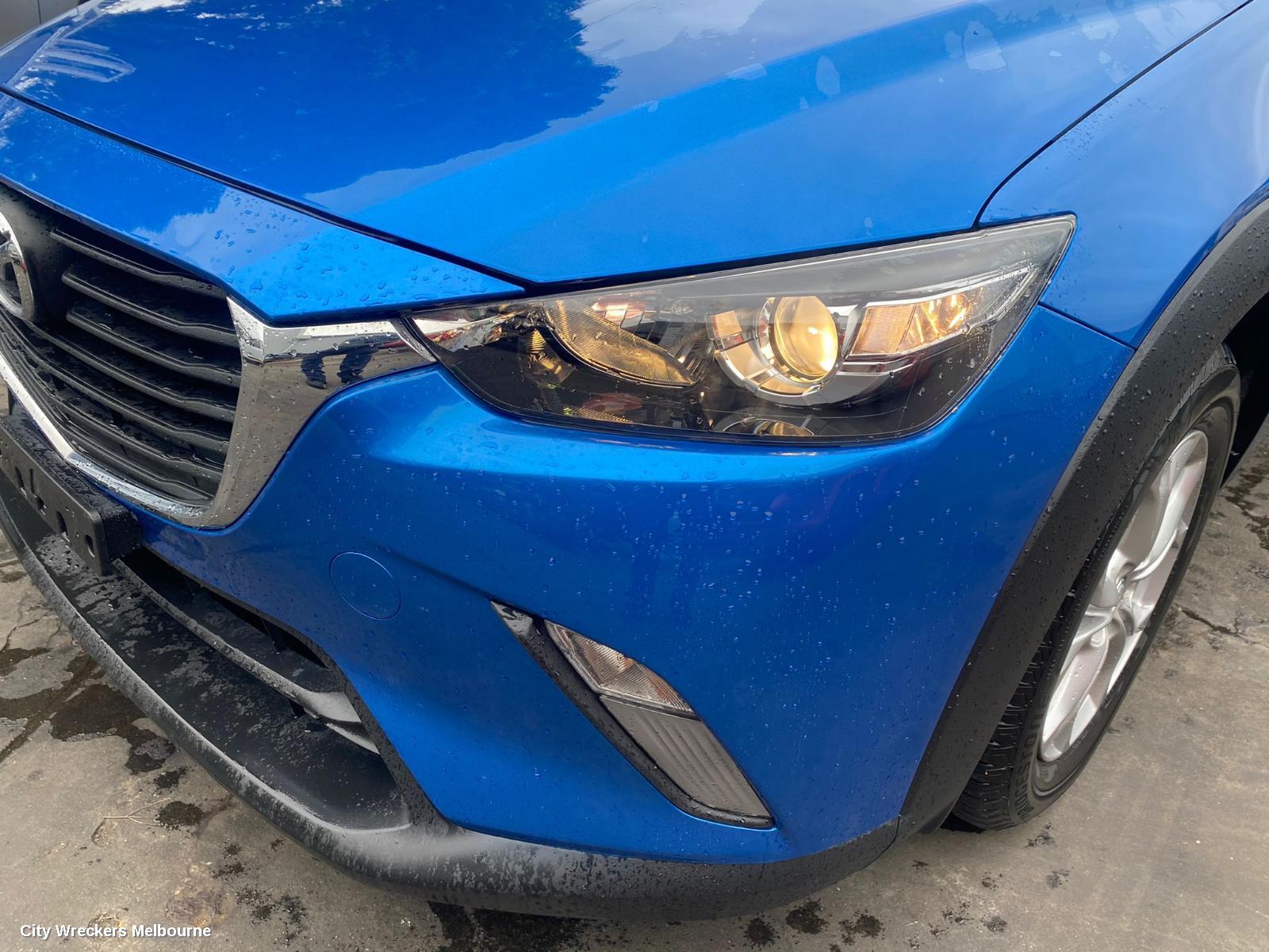 MAZDA CX3 LEFT TAILLIGHT, DK, NON LED TYPE, 03/2015 ONWARDS