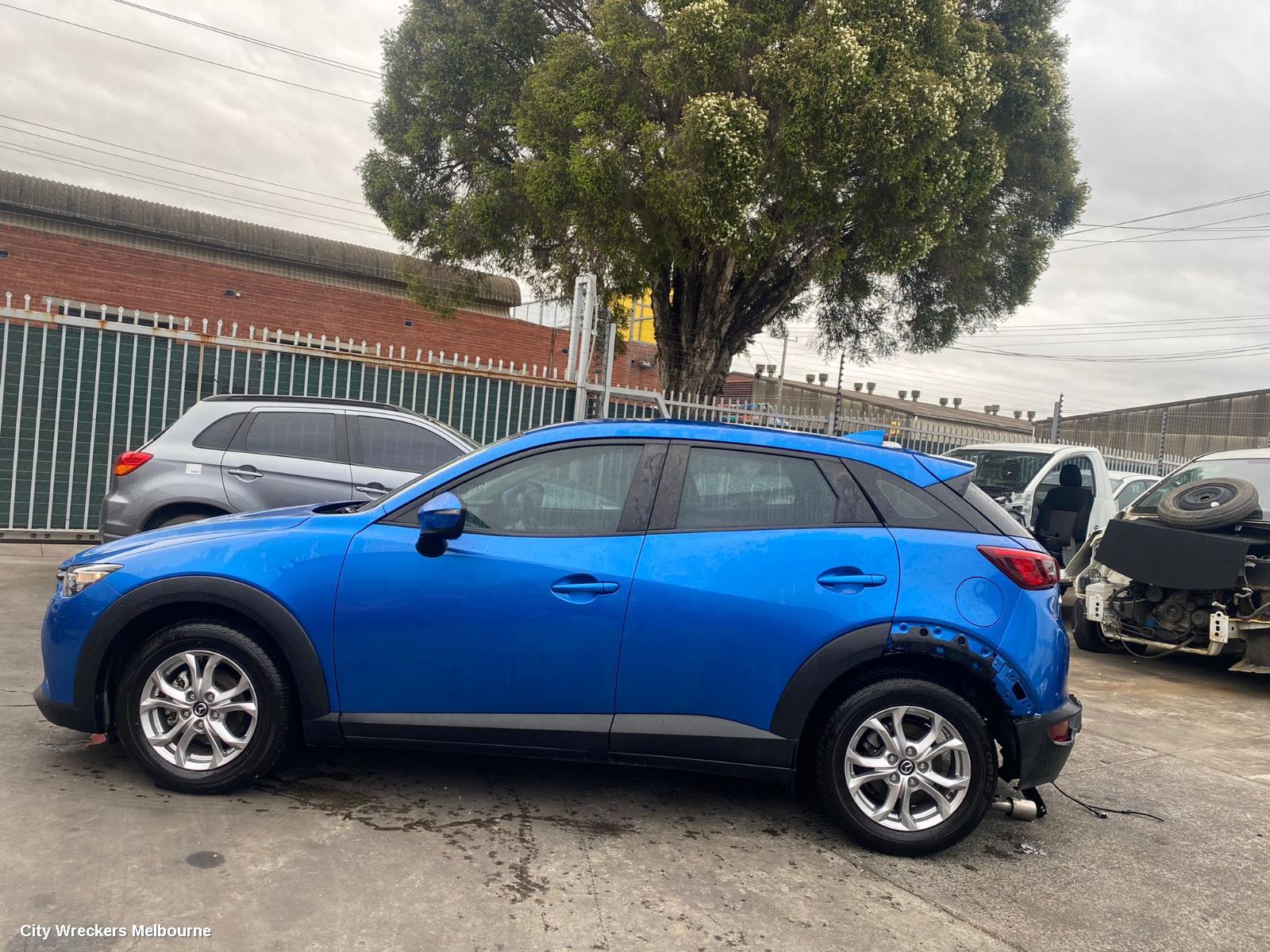 MAZDA CX3 LEFT TAILLIGHT, DK, NON LED TYPE, 03/2015 ONWARDS