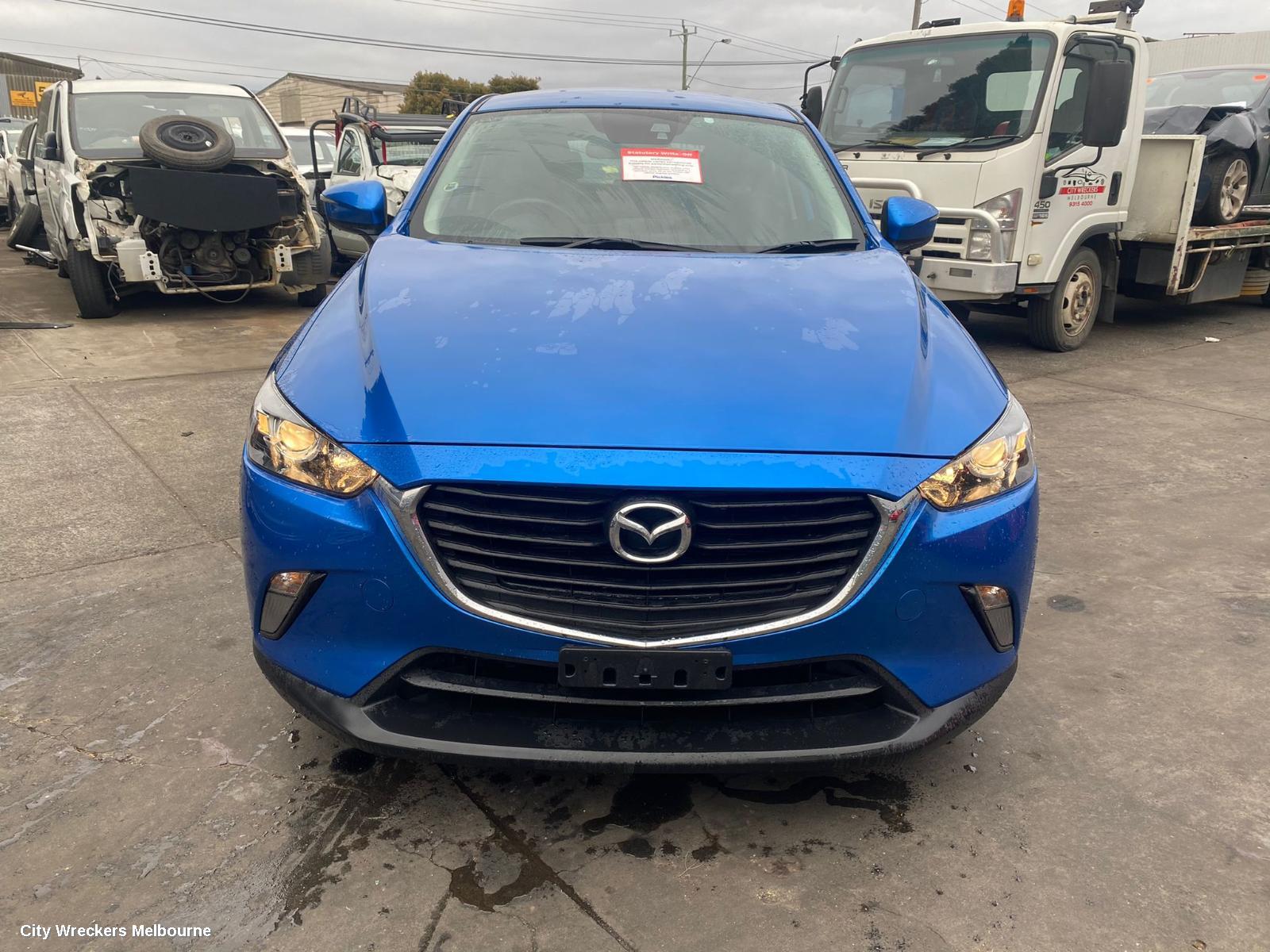 MAZDA CX3 LEFT TAILLIGHT, DK, NON LED TYPE, 03/2015 ONWARDS