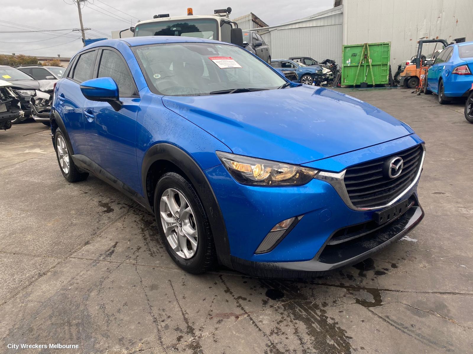 MAZDA CX3 LEFT TAILLIGHT, DK, NON LED TYPE, 03/2015 ONWARDS