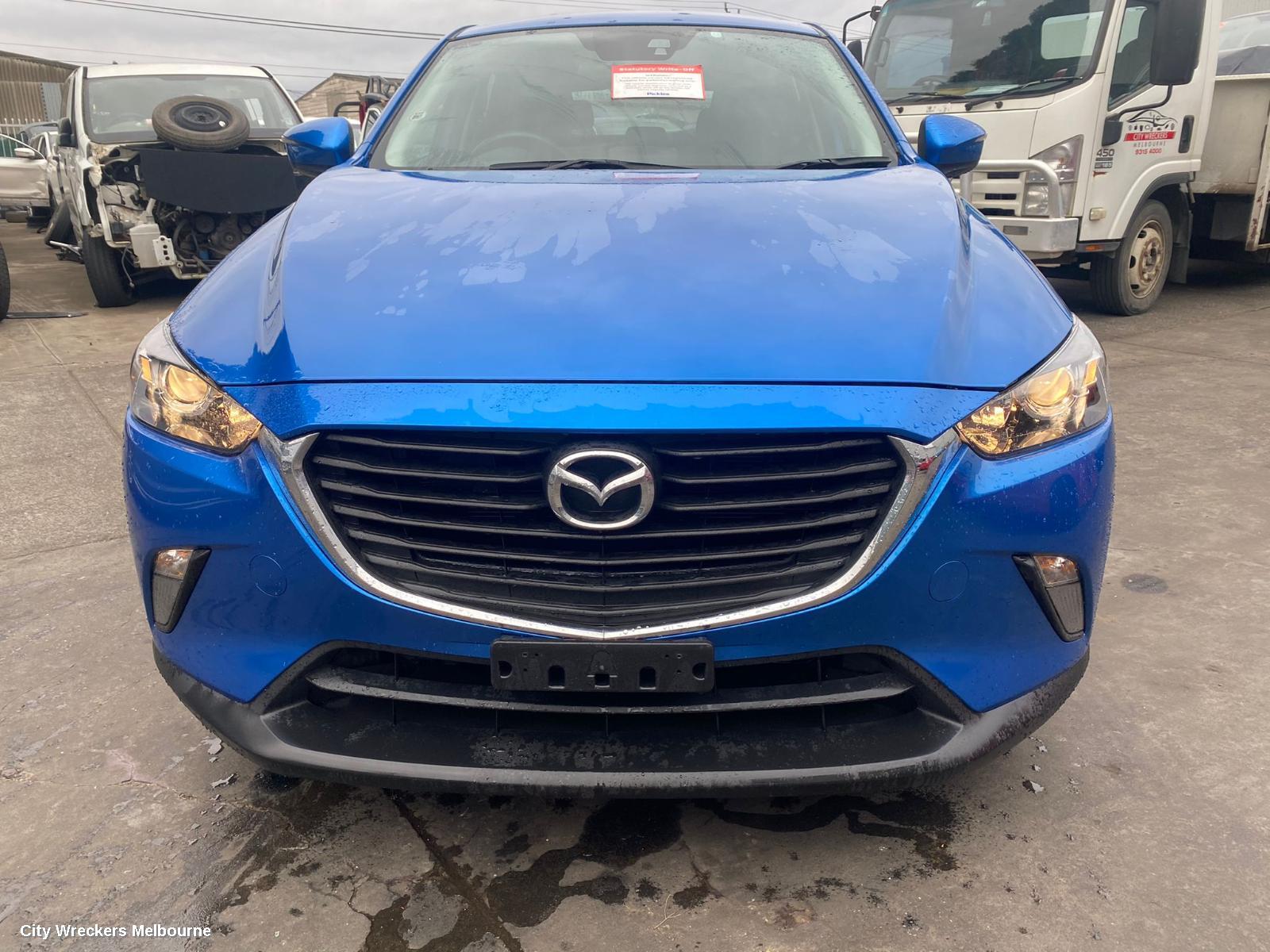 MAZDA CX3 LEFT TAILLIGHT, DK, NON LED TYPE, 03/2015 ONWARDS