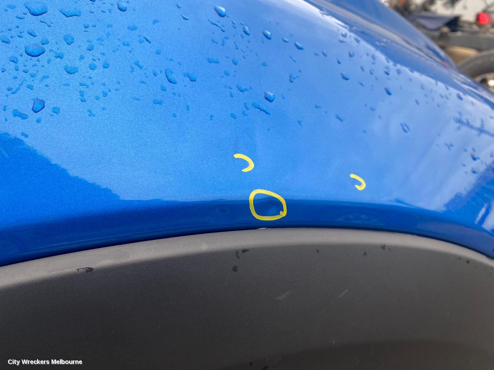 MAZDA CX3 RIGHT REAR DOOR, DK, 03/2015 ONWARDS