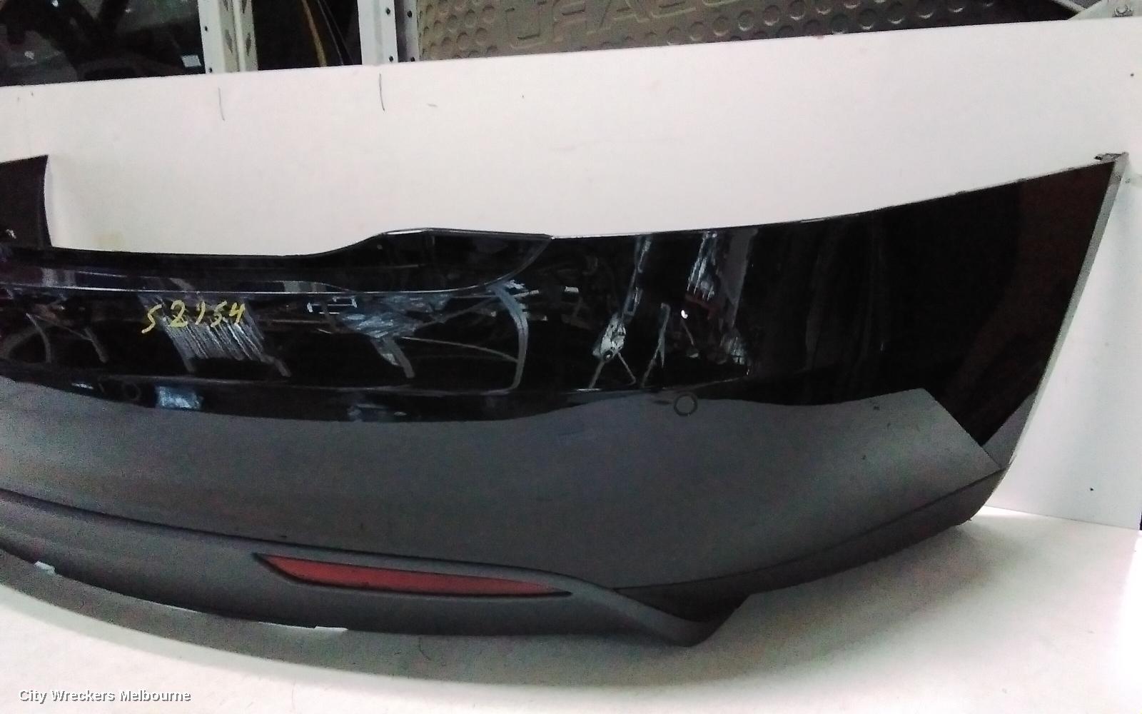 TESLA MODEL S REAR BUMPER, BUMPER BAR, W/ 4 PARK SENSORS, 1ST GEN, 06/2014 - 03/2016