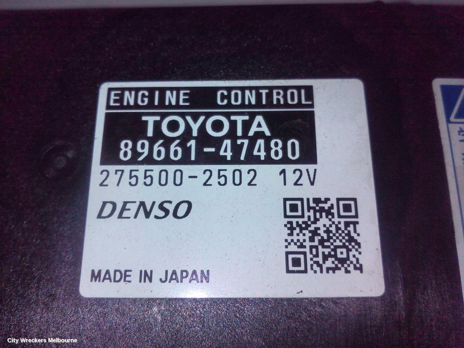 TOYOTA PRIUS ECU, ZVW40R, PRIUS V, 05/2012 - 11/2022
