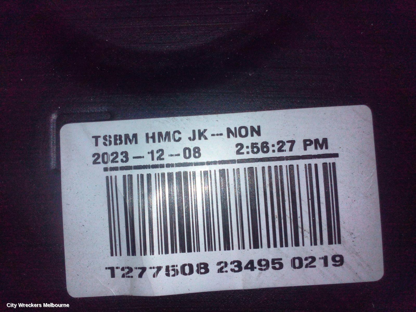 GENESIS GV70 FUEL TANK, JK, 03/2021 ONWARDS