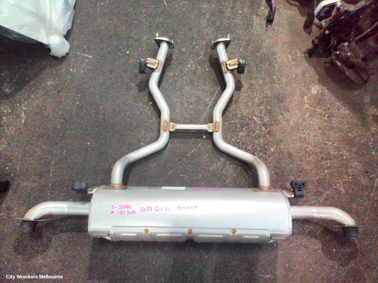 GENESIS GV70 SILENCER, JK, 03/2021 ONWARDS
