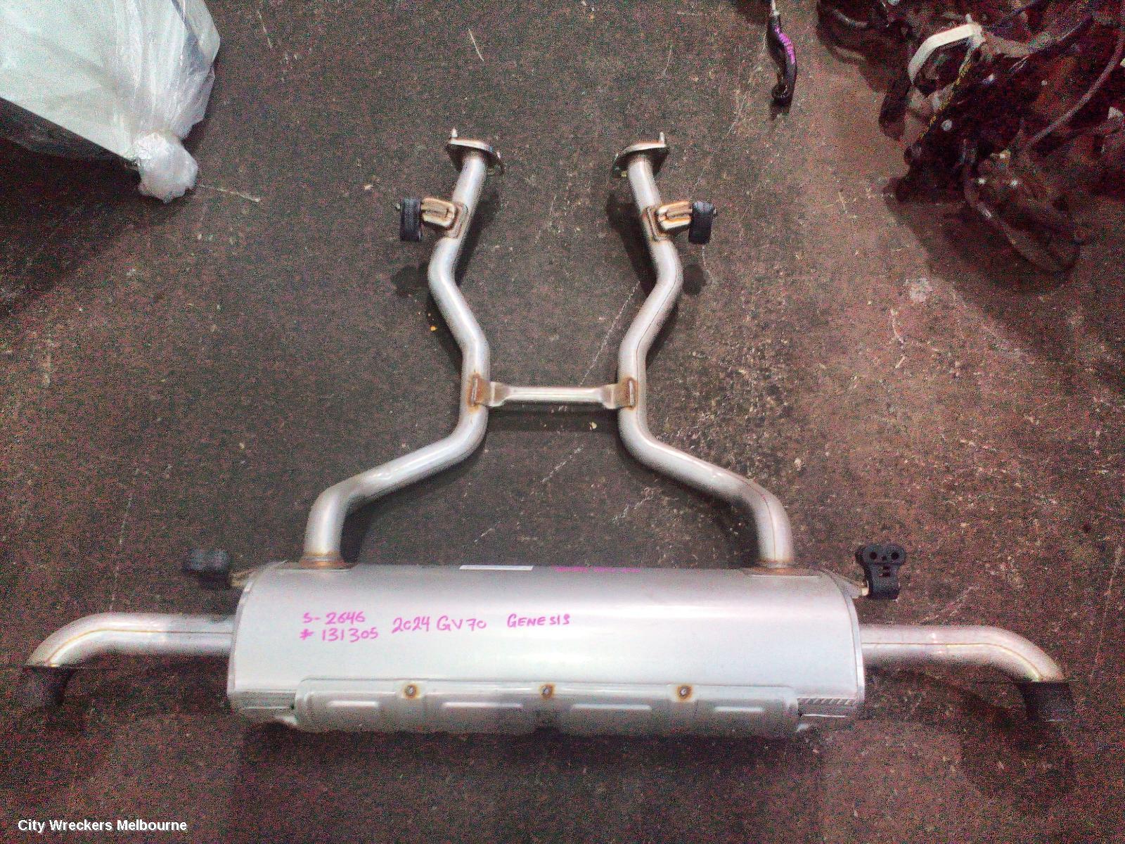 GENESIS GV70 SILENCER, JK, 03/2021 ONWARDS