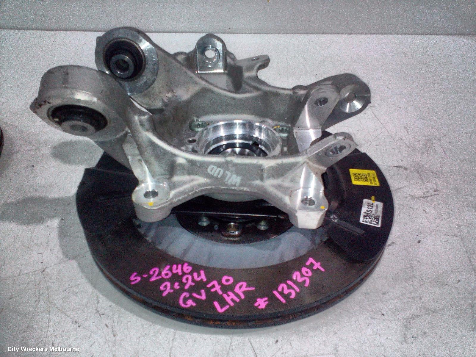 GENESIS GV70 LEFT REAR HUB ASSEMBLY, JK, 03/2021 ONWARDS