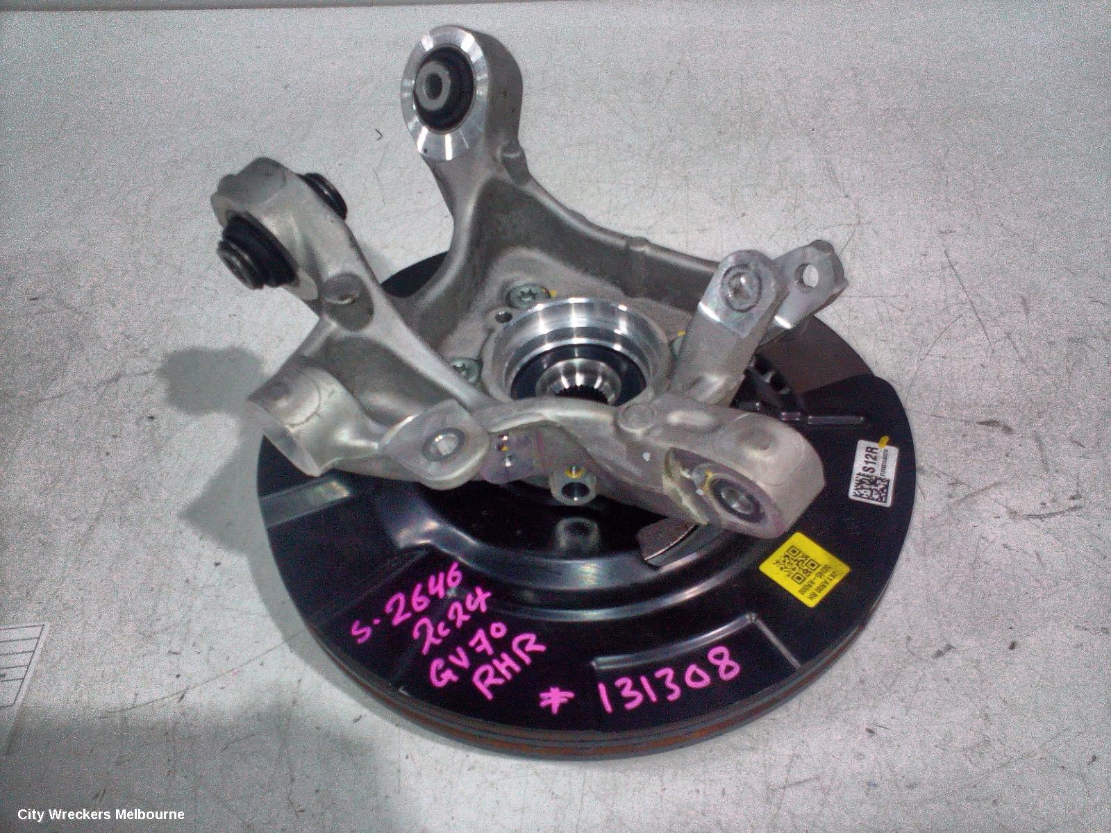 GENESIS GV70 RIGHT REAR HUB ASSEMBLY, JK, 03/2021 ONWARDS