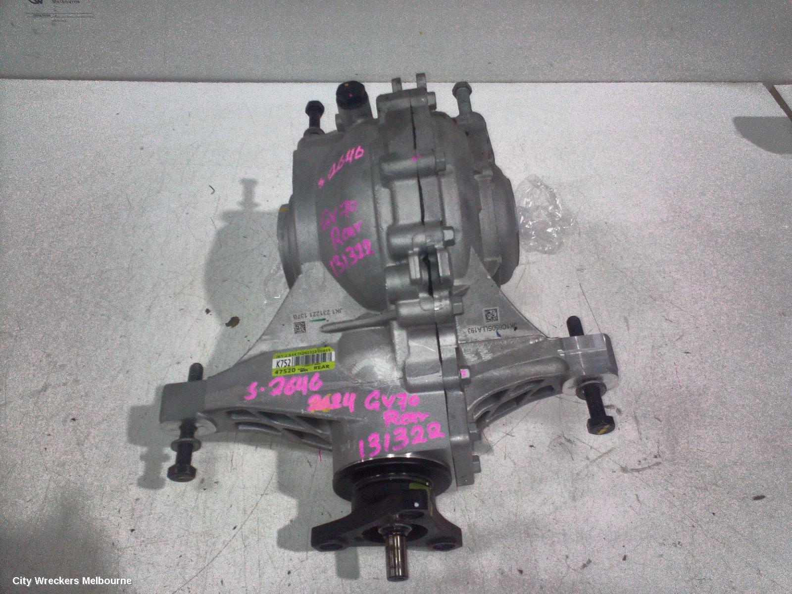 GENESIS GV70 DIFFERENTIAL CENTRE, JK, 03/2021 ONWARDS