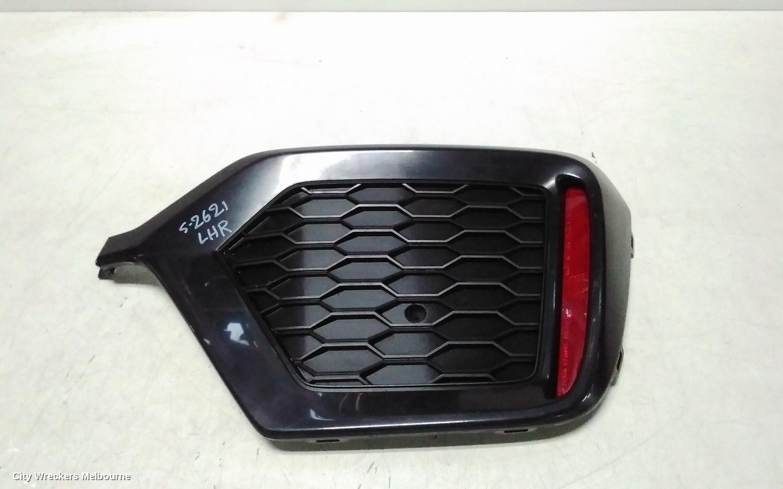 HONDA CIVIC LEFT TAILLIGHT, BUMPER REFLECTOR, HATCH, 10TH GEN, 05/2016 - 08/2021