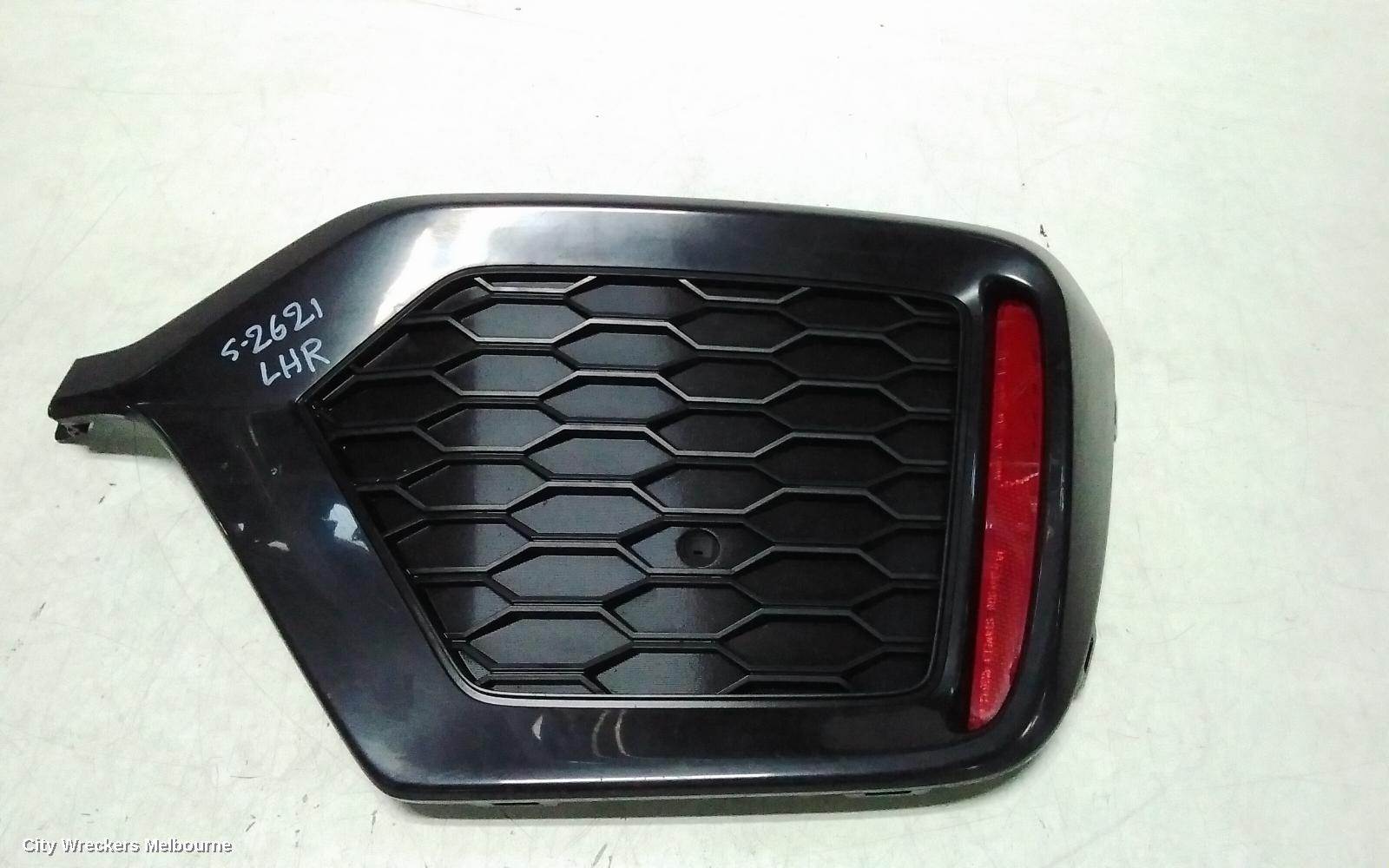 HONDA CIVIC LEFT TAILLIGHT, BUMPER REFLECTOR, HATCH, 10TH GEN, 05/2016 - 08/2021
