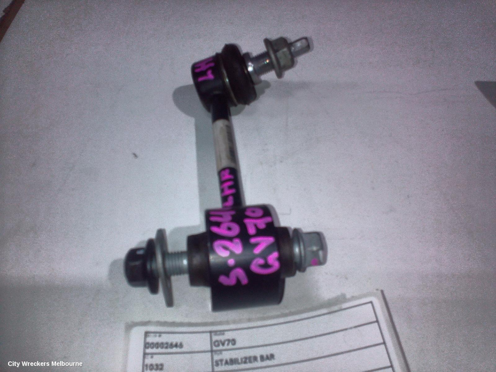 GENESIS GV70 STABILISER BAR, JK, 03/2021 ONWARDS