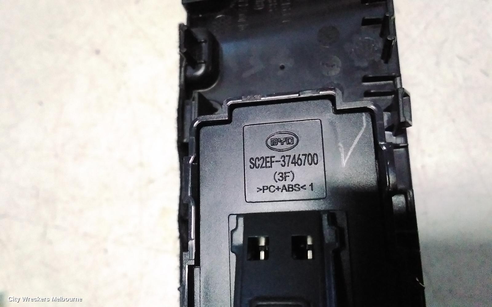 BYD ATTO 3 PWR DR WIND SWITCH, 2ND GEN, LH REAR, 03/2022 ONWARDS