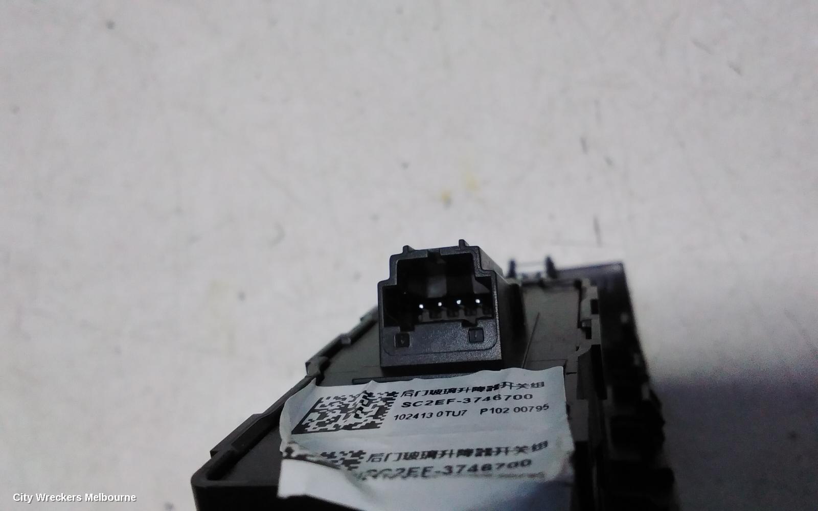 BYD ATTO 3 PWR DR WIND SWITCH, 2ND GEN, LH REAR, 03/2022 ONWARDS
