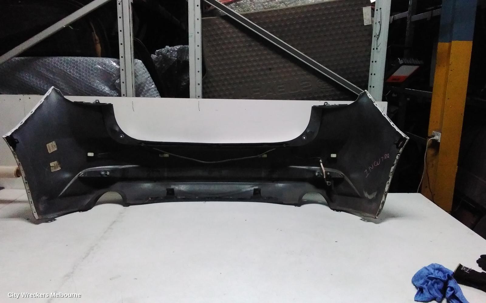 MAZDA 3 REAR BUMPER, BN, HATCH, PARK SENSOR TYPE, 05/2016 - 02/2019 (AUS ONLY)