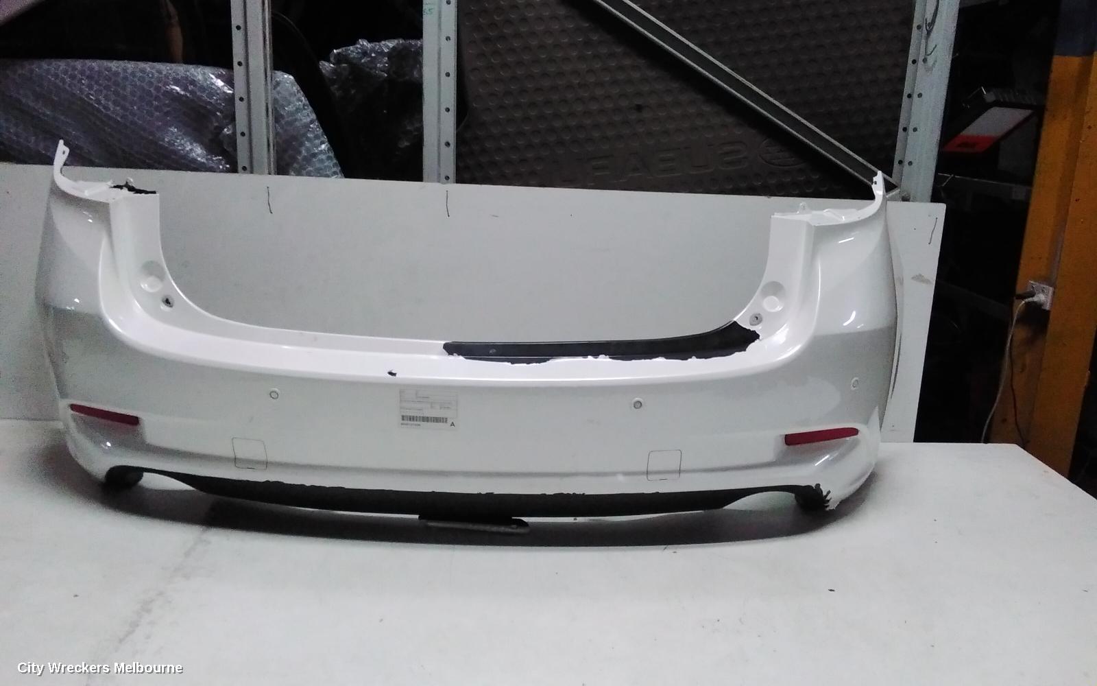 MAZDA 3 REAR BUMPER, BN, HATCH, PARK SENSOR TYPE, 05/2016 - 02/2019 (AUS ONLY)