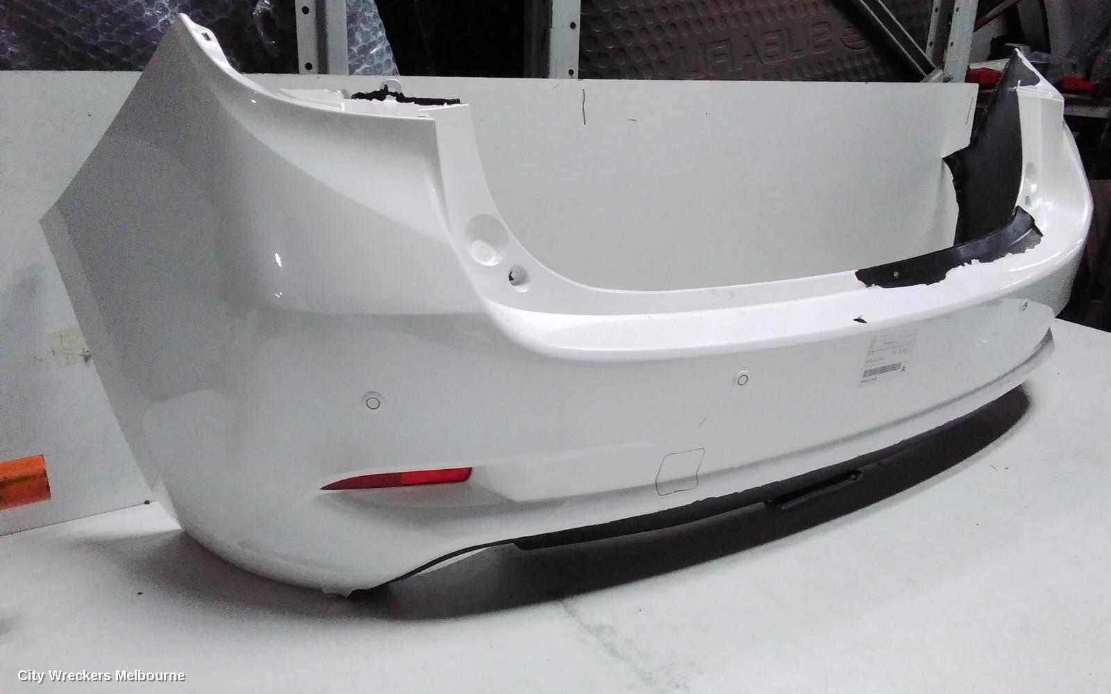 MAZDA 3 REAR BUMPER, BN, HATCH, PARK SENSOR TYPE, 05/2016 - 02/2019 (AUS ONLY)