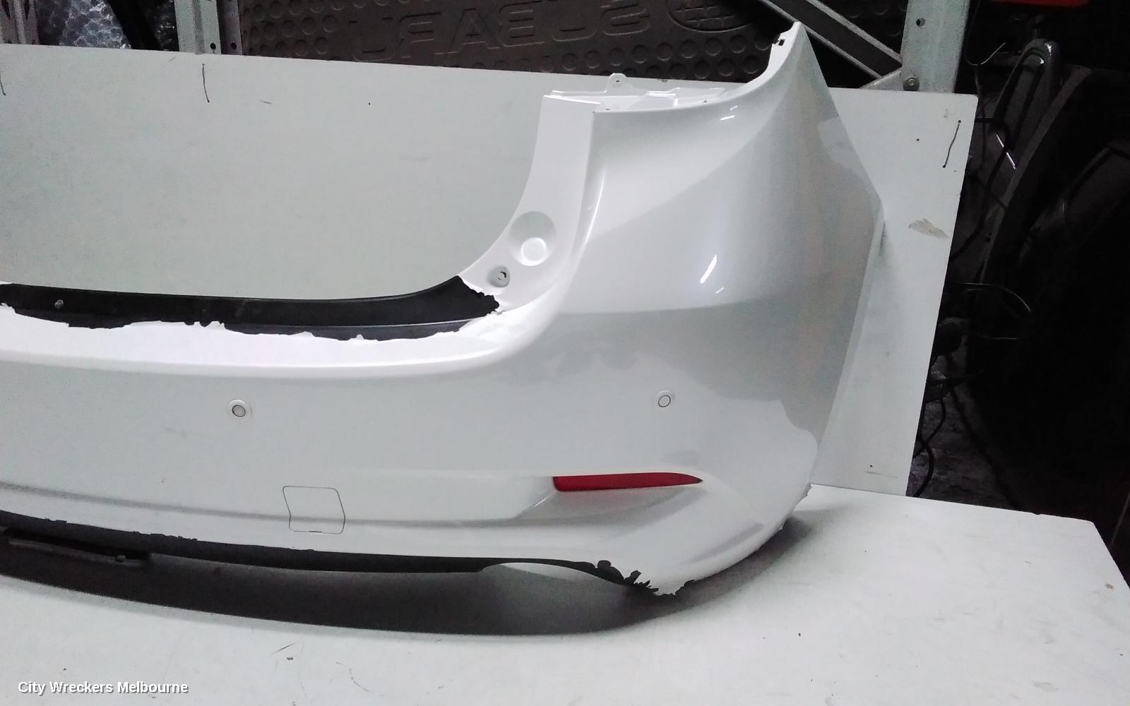 MAZDA 3 REAR BUMPER, BN, HATCH, PARK SENSOR TYPE, 05/2016 - 02/2019 (AUS ONLY)