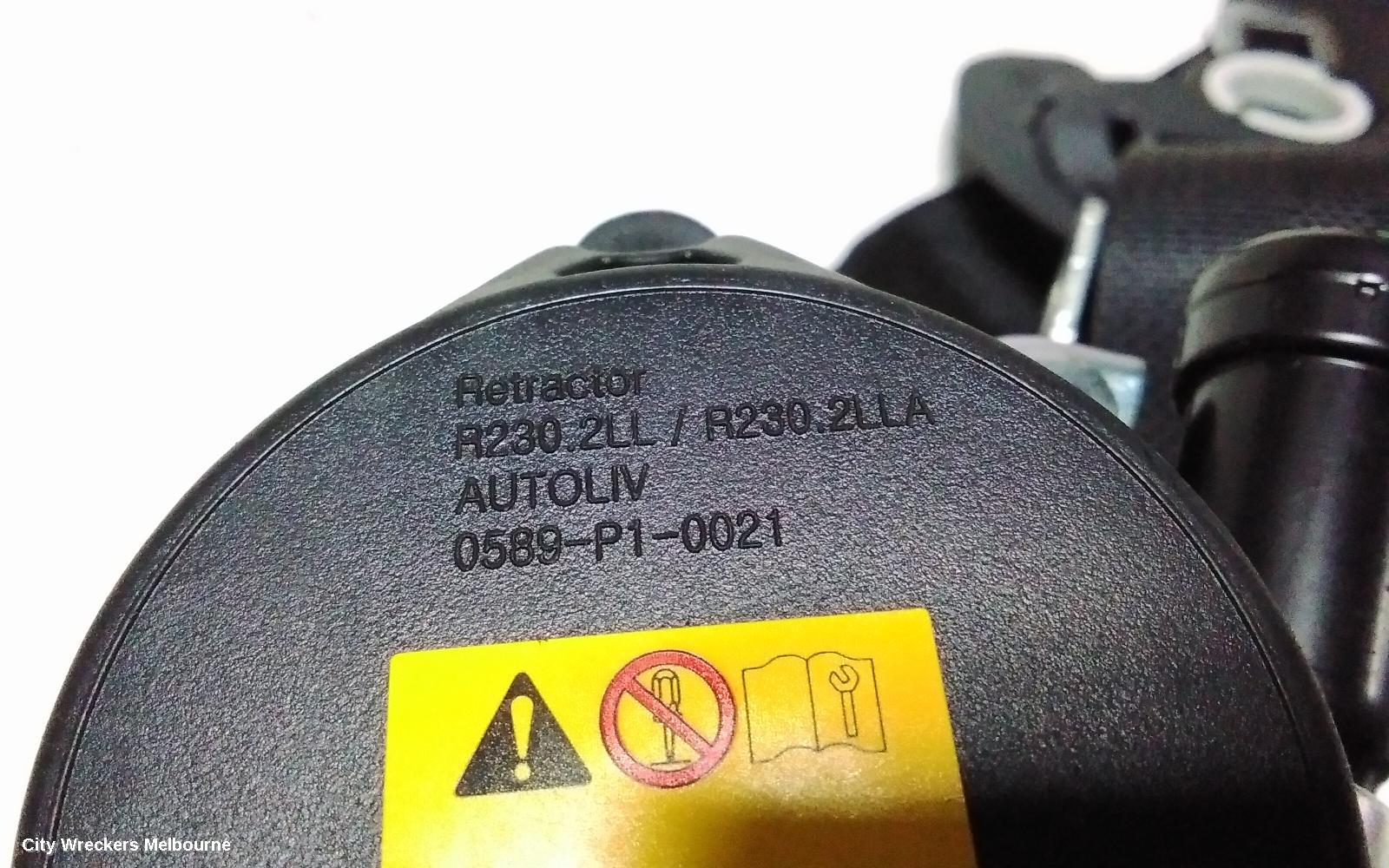 TOYOTA YARIS SEATBELT/STALK, LH FRONT, SEAT BELT ONLY, XP210 SERIES, 04/2020 ONWARDS