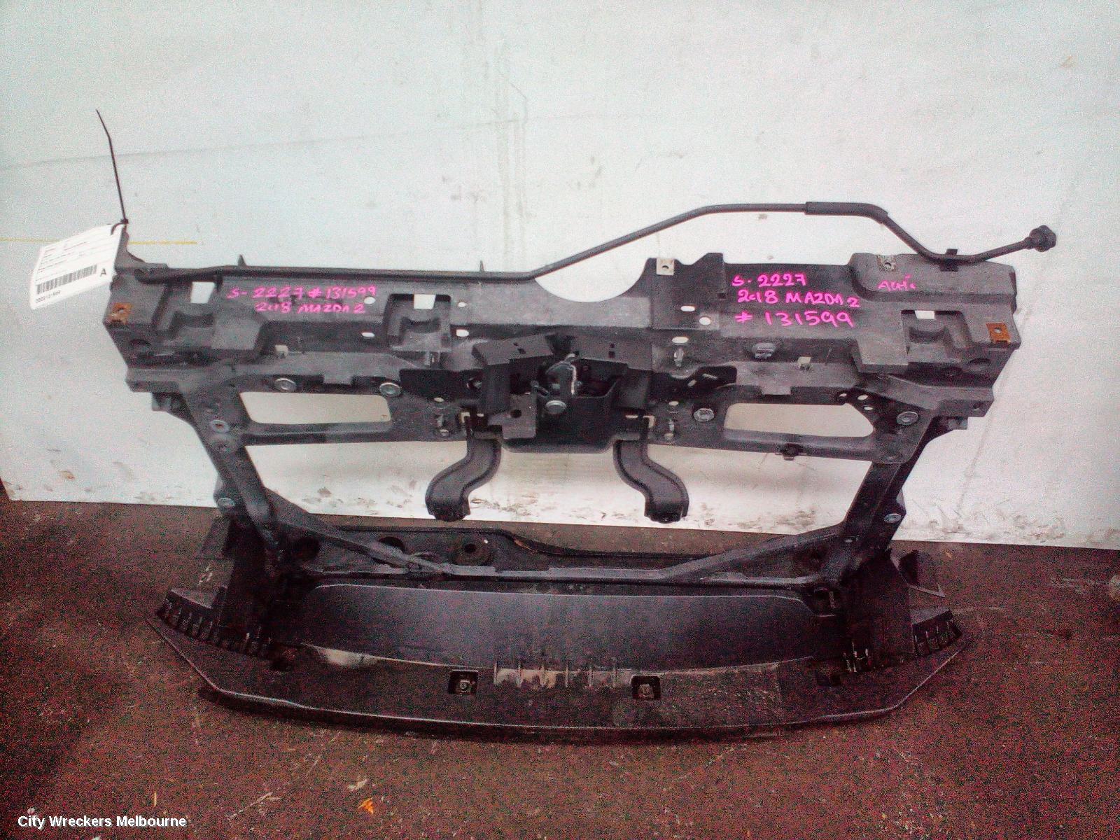 MAZDA 2 RADIATOR SUPPORT, DJ/DL, BOLT ON TYPE, 09/2014 ONWARDS