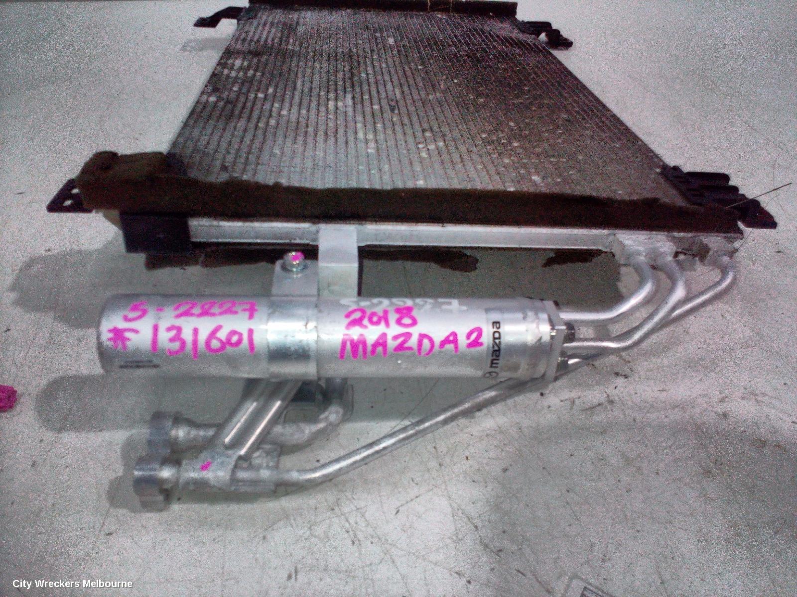 MAZDA 2 A/C CONDENSER, DJ/DL, PETROL, 09/2014 ONWARDS