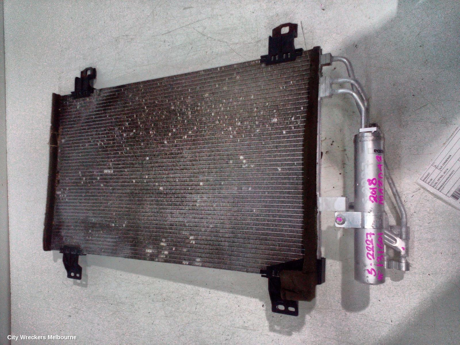 MAZDA 2 A/C CONDENSER, DJ/DL, PETROL, 09/2014 ONWARDS
