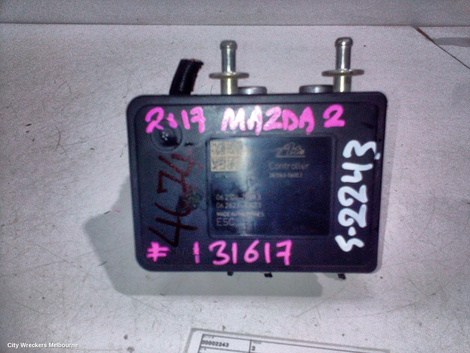 MAZDA 2 ABS PUMP/MODULATOR, DJ/DL, P/N D23N437A0, 09/2014 ONWARDS
