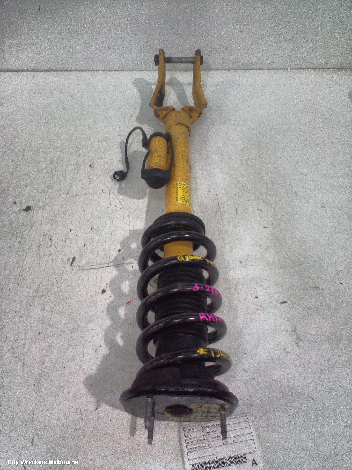 JEEP GRANDCHEROKEE RIGHT FRONT STRUT, WK, SRT8/SRT TYPE, 01/2012 - 09/2016