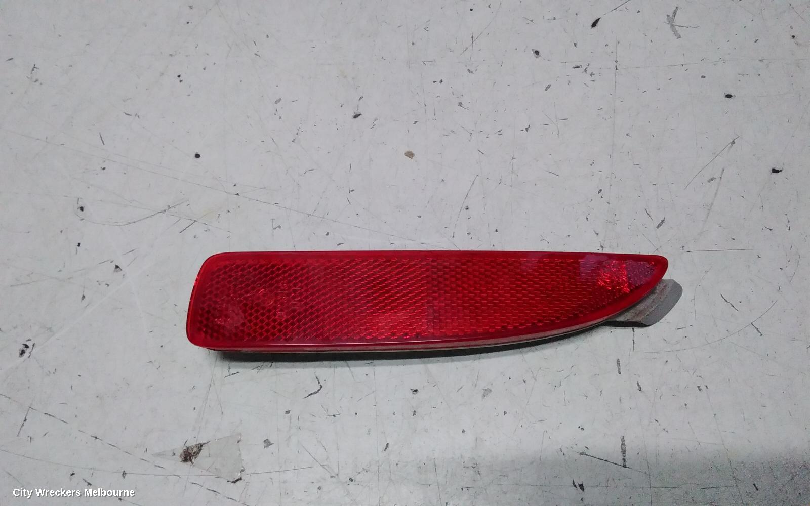 MAZDA 6 LEFT TAILLIGHT, GJ-GL, IN BUMPER REFLECTOR, SEDAN/WAGON, 11/2012 - 02/2018