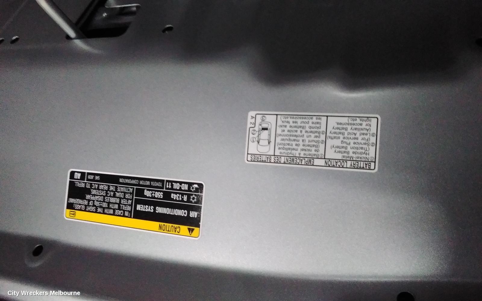 TOYOTA RAV4 BONNET, XA50, 11/2018 - 12/2025