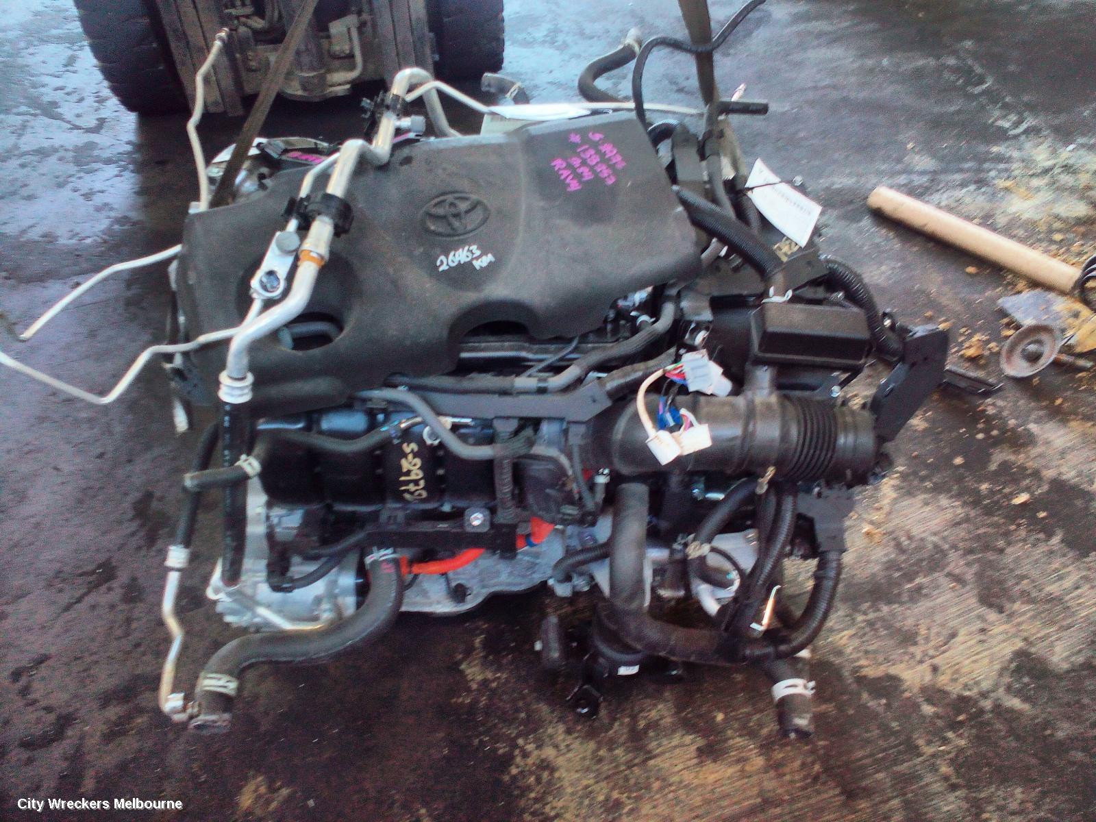 TOYOTA RAV4 ENGINE, PETROL, 2.5, A25A-FXS CODE, HYBRID, AXAH52R/AXAH54R, XA50, 11/2018 ONWARDS