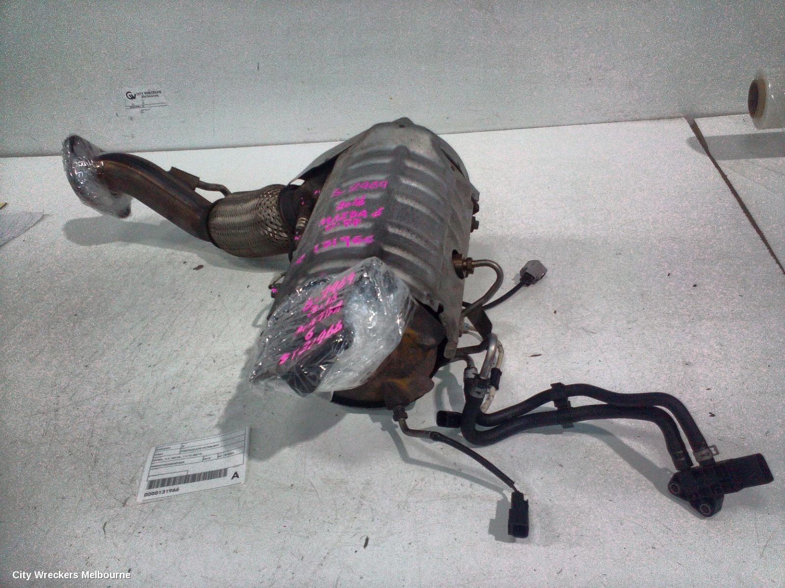 MAZDA 6 PARTICULATE FILTER/DPF, DIESEL, 2.2, GJ-GL, 11/2012 - 05/2019