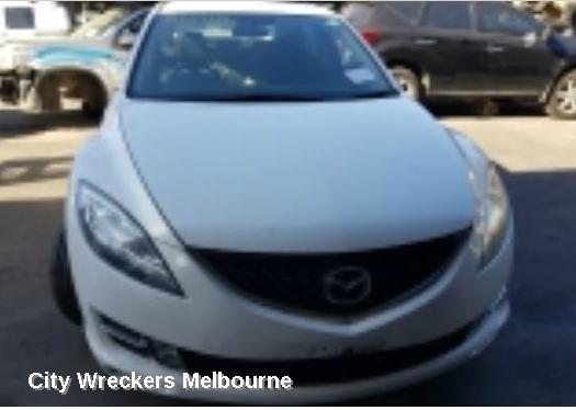 MAZDA 6 RIGHT HEADLAMP, GH SI, HALOGEN, MANUAL ADJ, 02/2008 - 03/2010