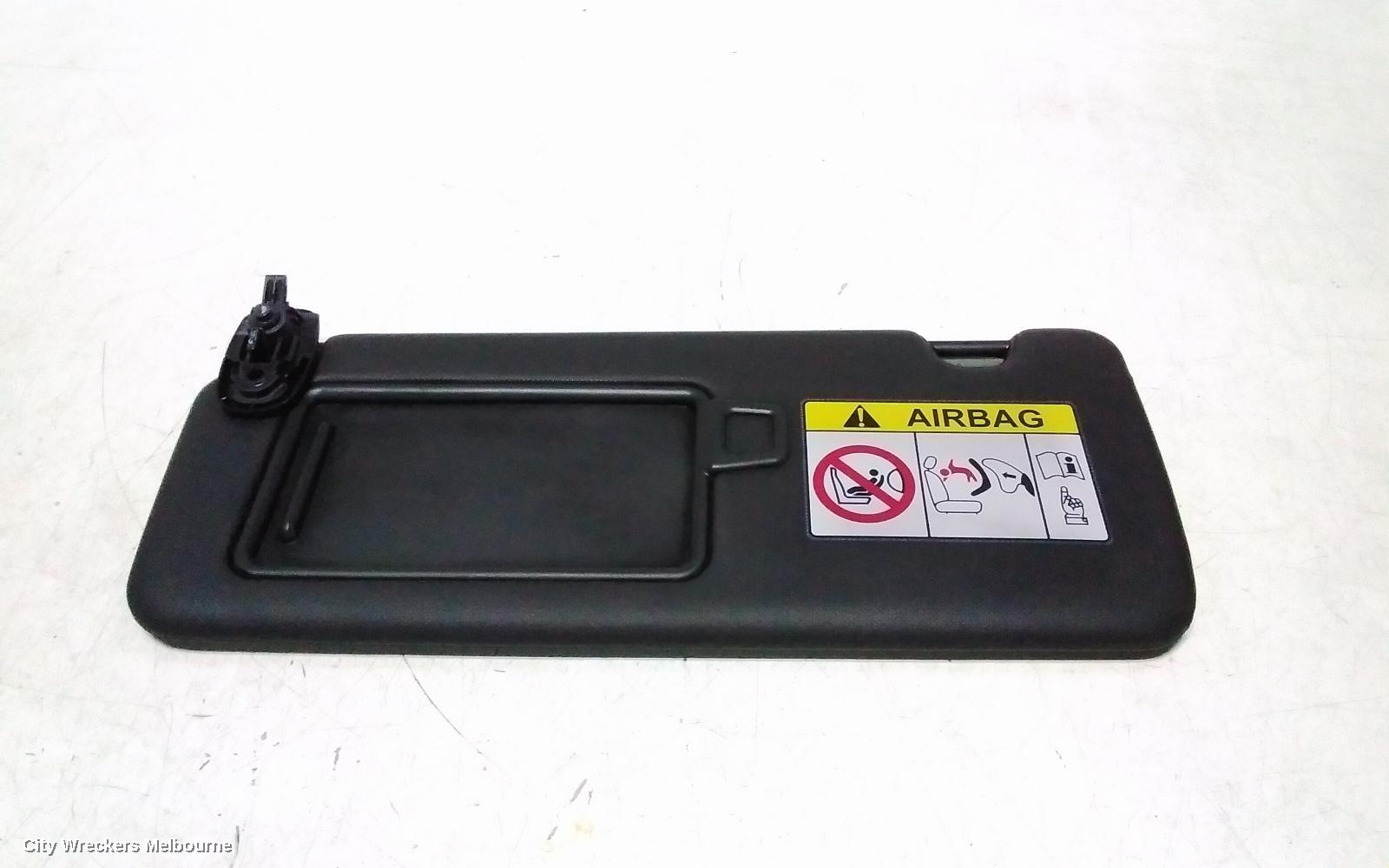 HYUNDAI TUCSON SUNVISOR, NX4, LH SIDE, BLACK, 02/2021 - 01/2024