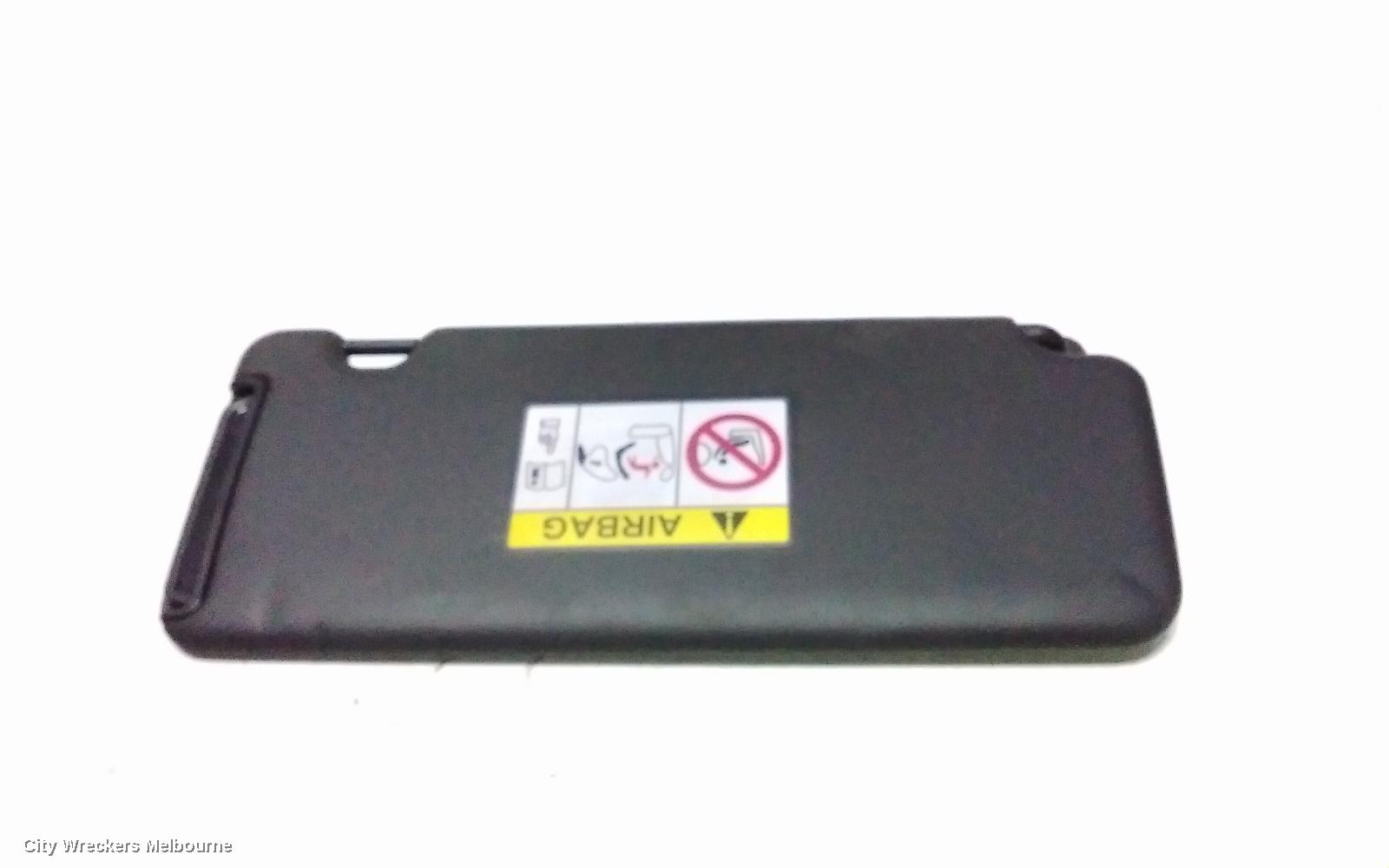 HYUNDAI TUCSON SUNVISOR, NX4, LH SIDE, BLACK, 02/2021 - 01/2024