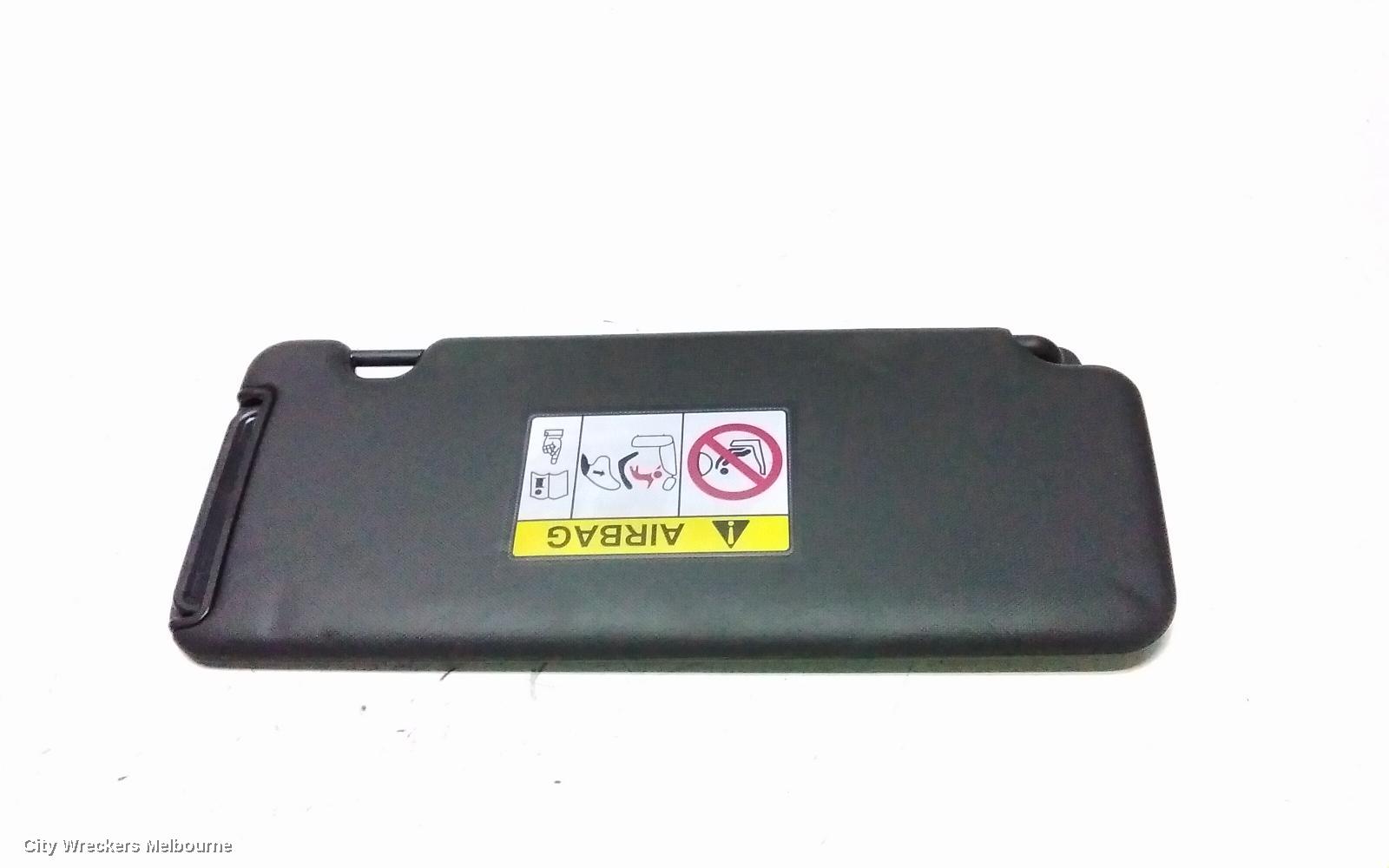 HYUNDAI TUCSON SUNVISOR, NX4, LH SIDE, BLACK, 02/2021 - 01/2024