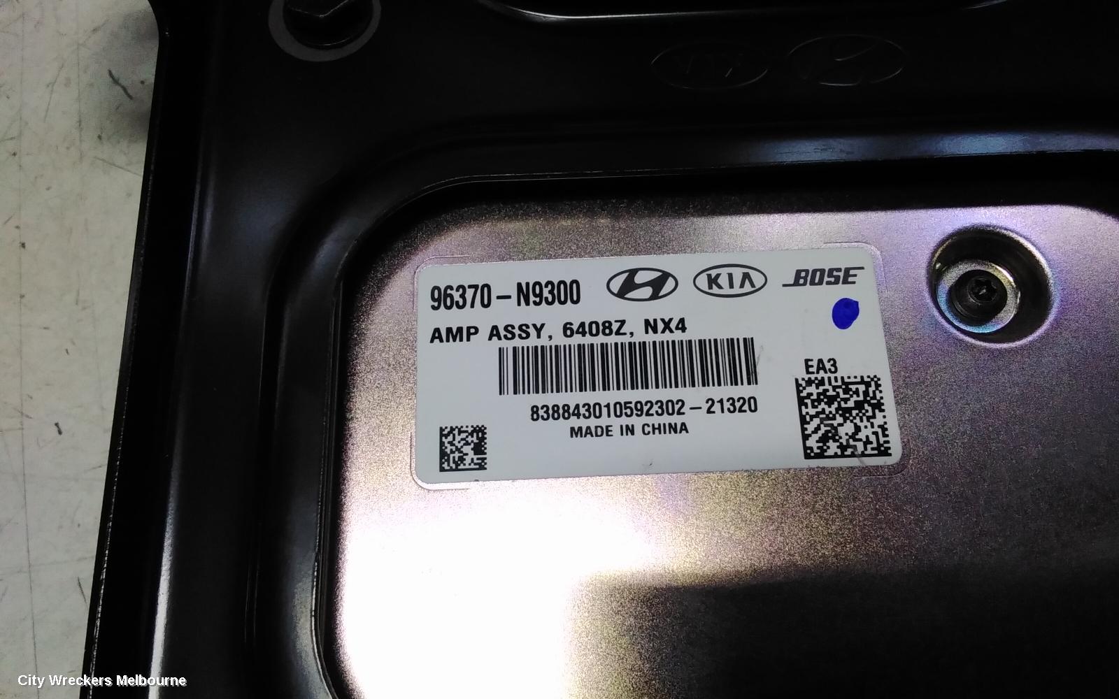 HYUNDAI TUCSON RADIO/CD/DVD/SAT/TV, AMPLIFIER, W/ PREMIUM SOUND TYPE, NX4, 02/2021 - 01/2024